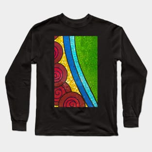 Colourful mosaic Long Sleeve T-Shirt